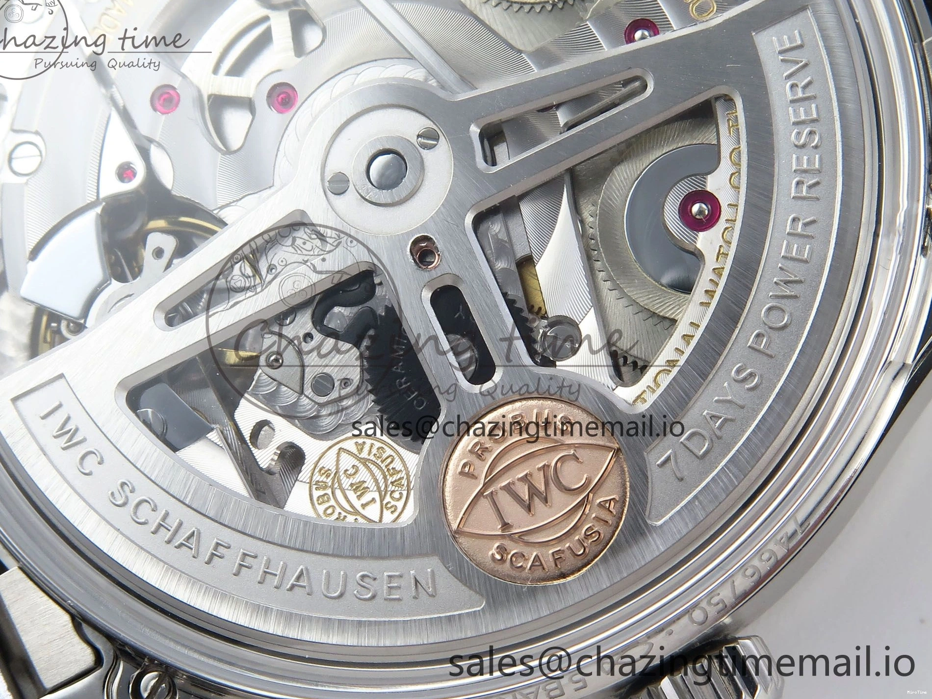 MIROTIME 0112 Portugieser Auto IWC0562C APSF 1:1 Best Edition White Blue Dial on SS Bracelet A EasyCare 6992